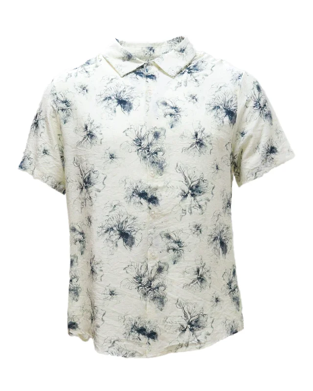 Mens S/Slvs Printed Shirts With Regular Collar Mid