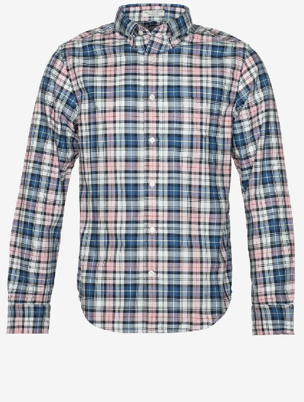 Regular Archive Oxford Check Shirt Dusty Pink