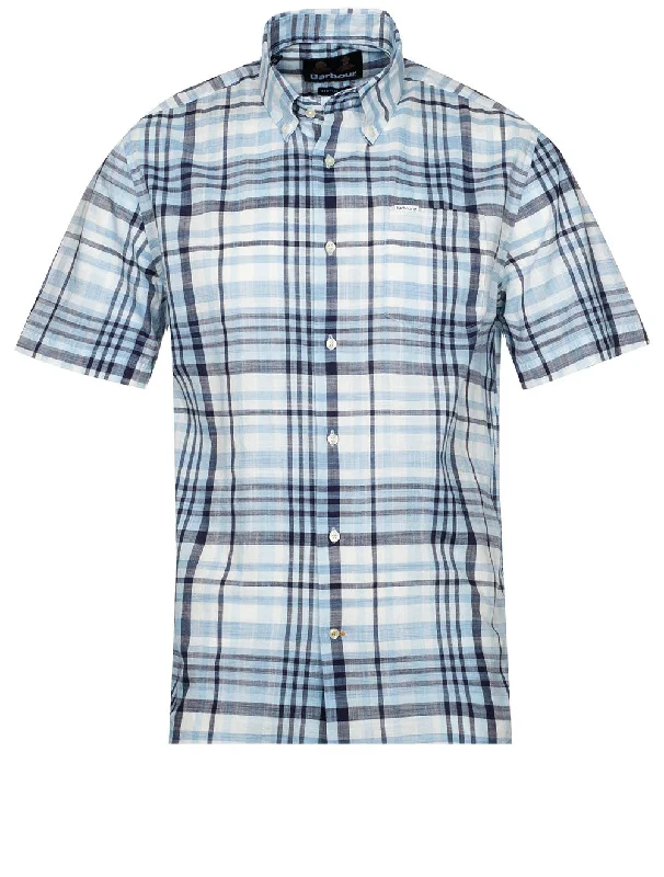 Hartley Regular Short Sleeve Shirt Blue