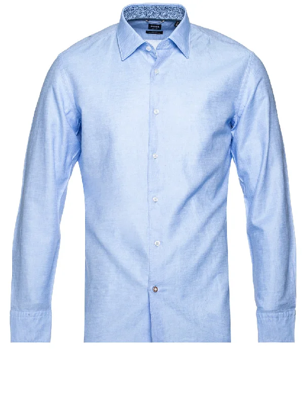 Hank Soft Business Shirt Aqua