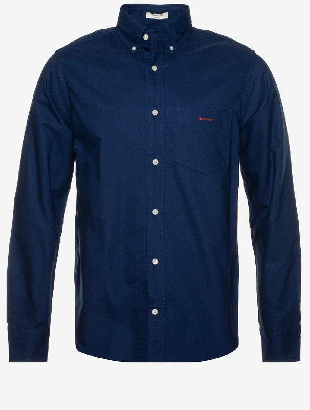 Regular Beefy Oxford Shirt Persian Blue