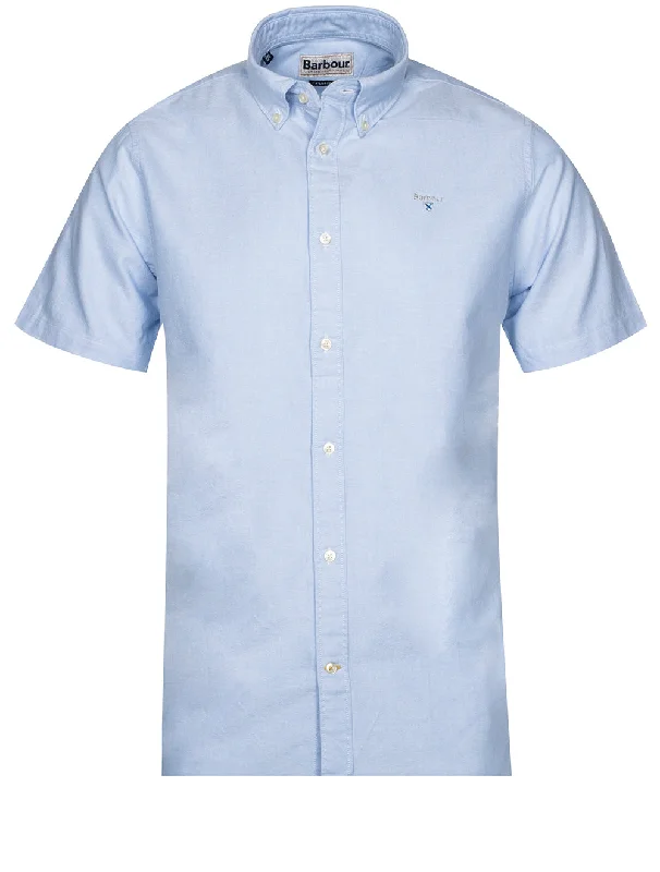 Oxtown Short Sleeve Tailored Shirt Blue