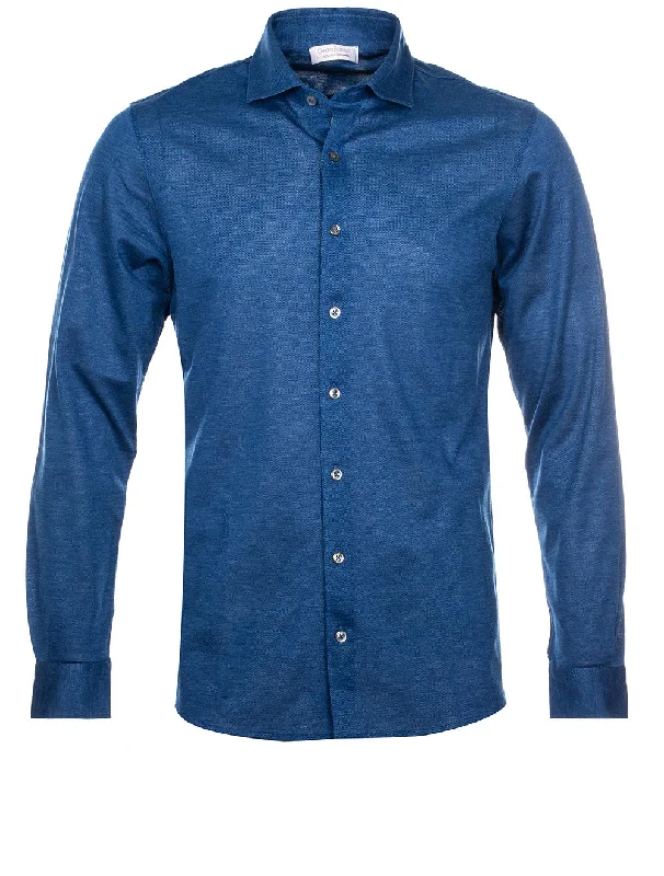 Pique Shirt Blue