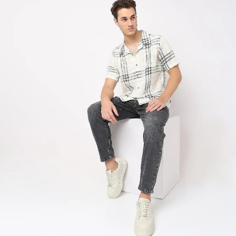 Regular Fit Checkered Shirt