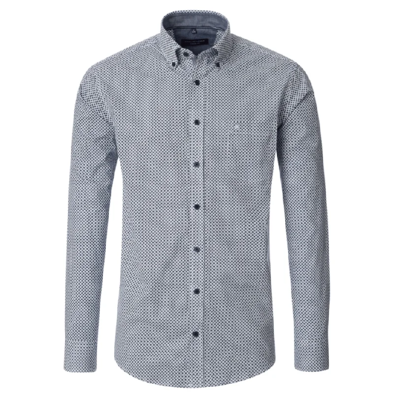 Casa Moda Button Down Casual Print Shirt