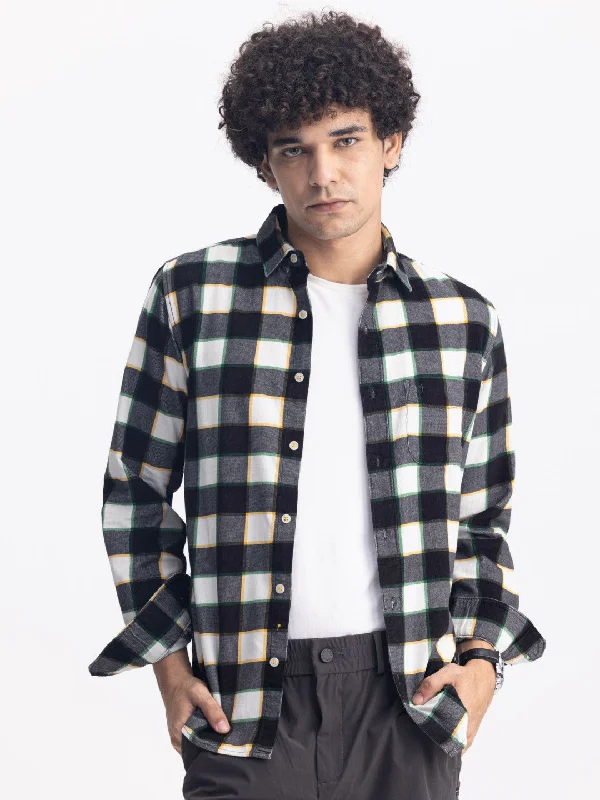 Medium Checks Corduroy Shirt