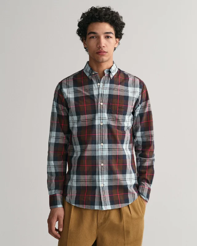 GANT Regular Poplin Large Check Shirt