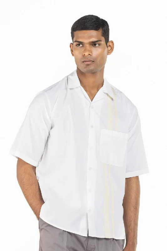 White Twill Tape Shirt