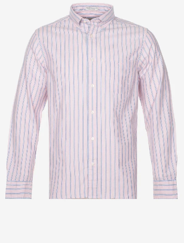 Regular Archive Oxford Stripe Shirt Dusty Pink