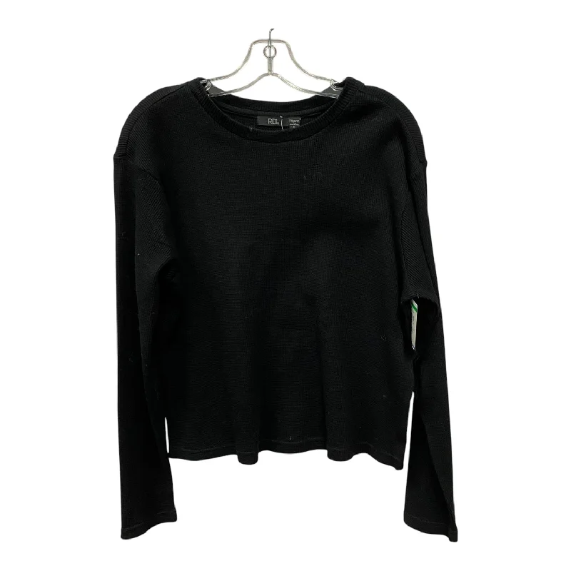 Top Ls By rdi In Black, Size:L