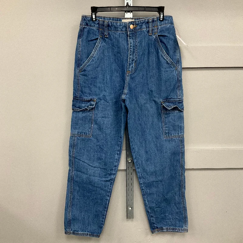 Jeans Boyfriend By Universal Thread In Blue Denim, Size: 6