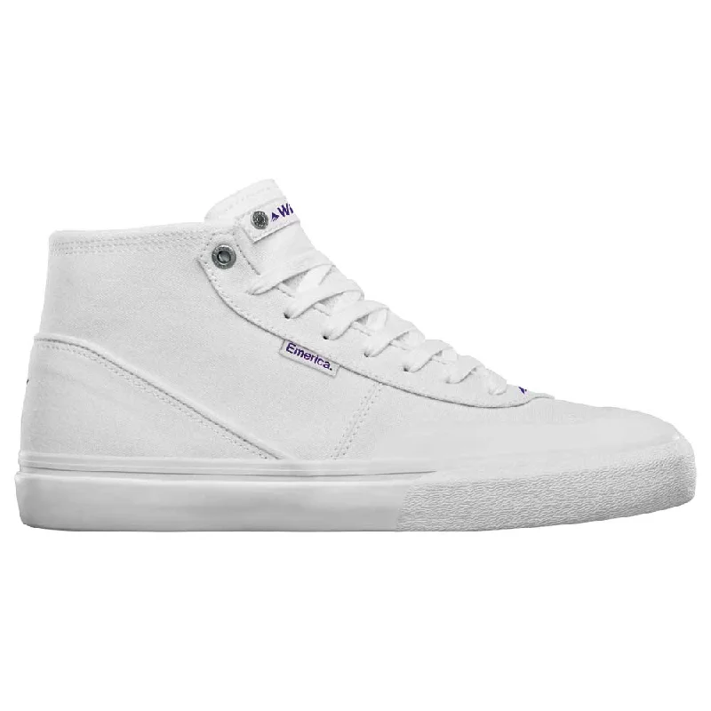 Emerica Winkowski Skate Shoes - White