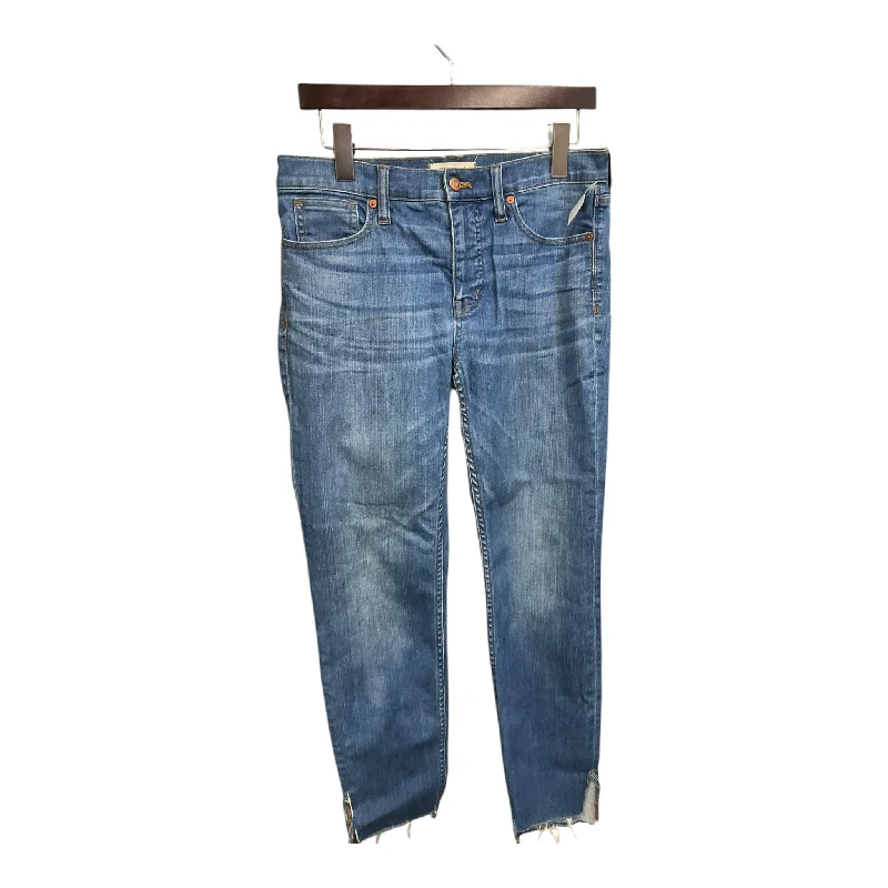 Jeans Skinny By Madewell In Blue Denim, Size: 6