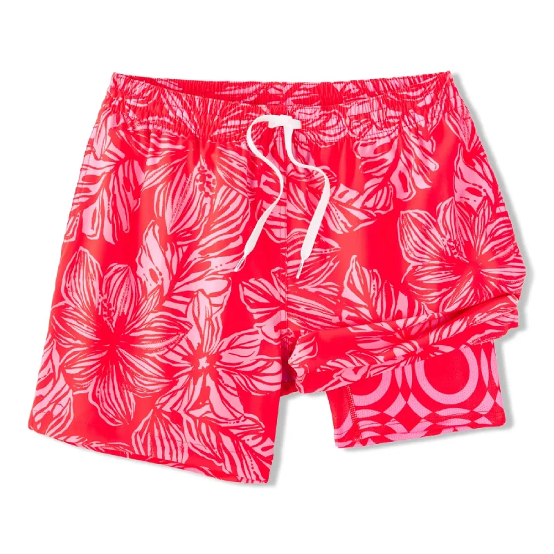 Chubbies 5.5-Inch The Raz-matazz Swim Trunks - Bright Red