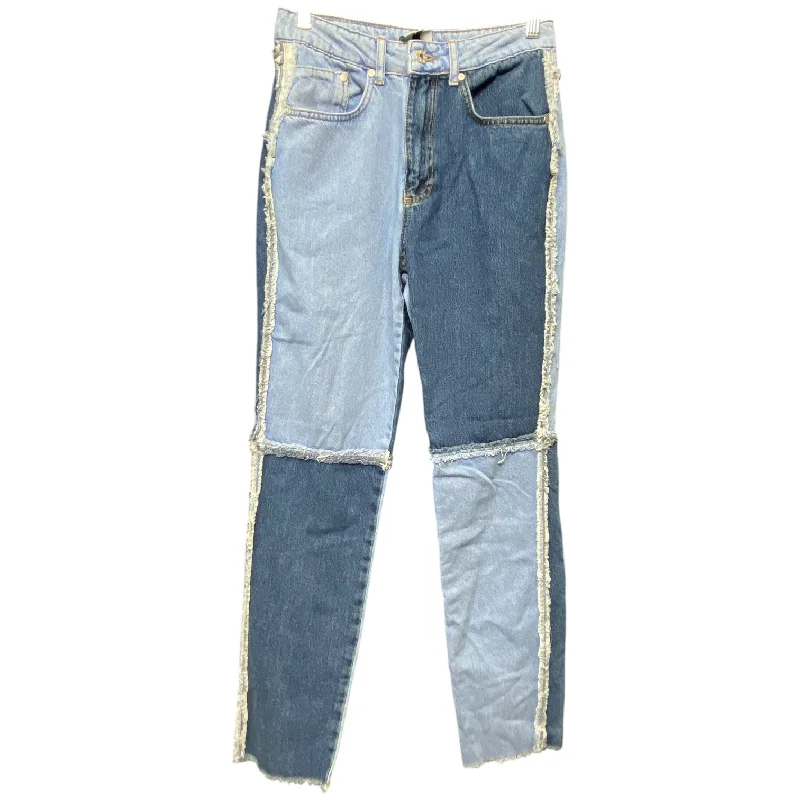 Jeans Straight By Ragged In Blue Denim, Size: 6