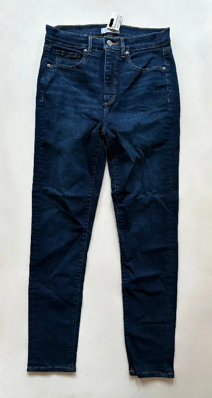 Jeans Straight By Loft In Blue, Size: 4