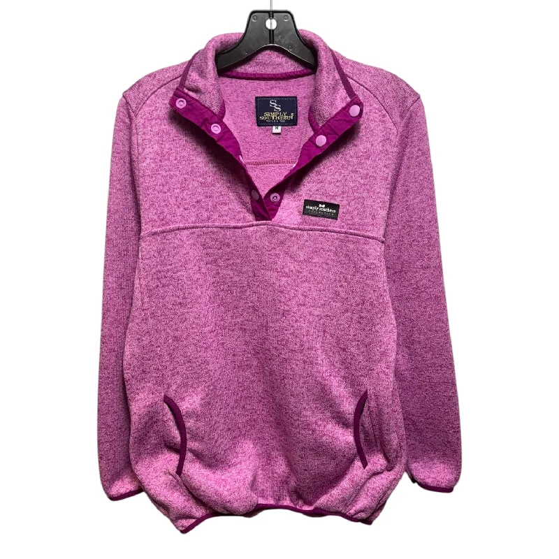 Athletic Fleece By Simply Southern In Pink, Size: M