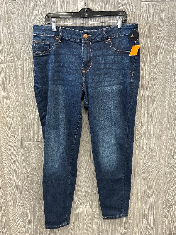 Jeans Skinny By Maurices In Blue, Size: 16