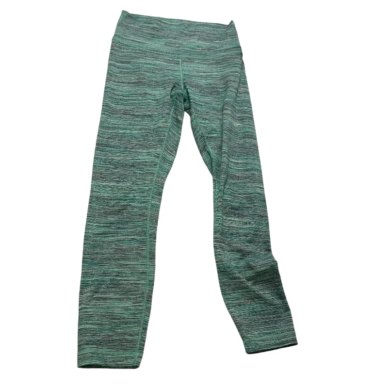 Athletic Leggings By Lululemon In Green, Size: S