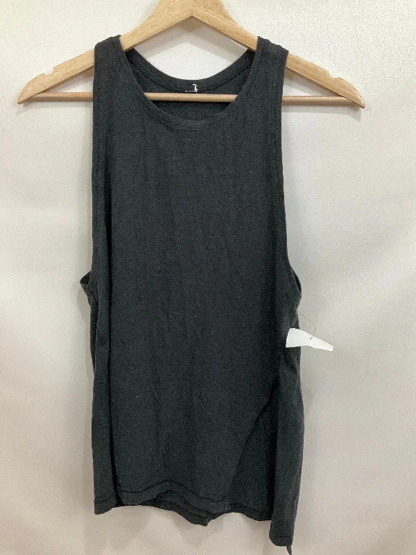 Athletic Tank Top By Lululemon In Grey, Size: 6