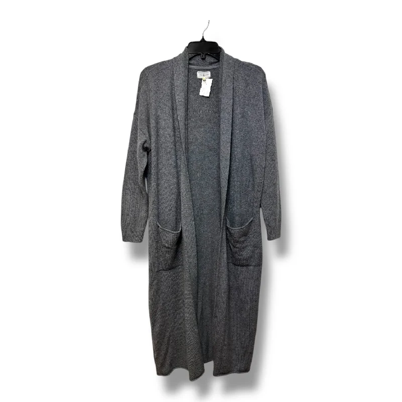 Sweater Cardigan By Lou And Grey In Grey, Size: S