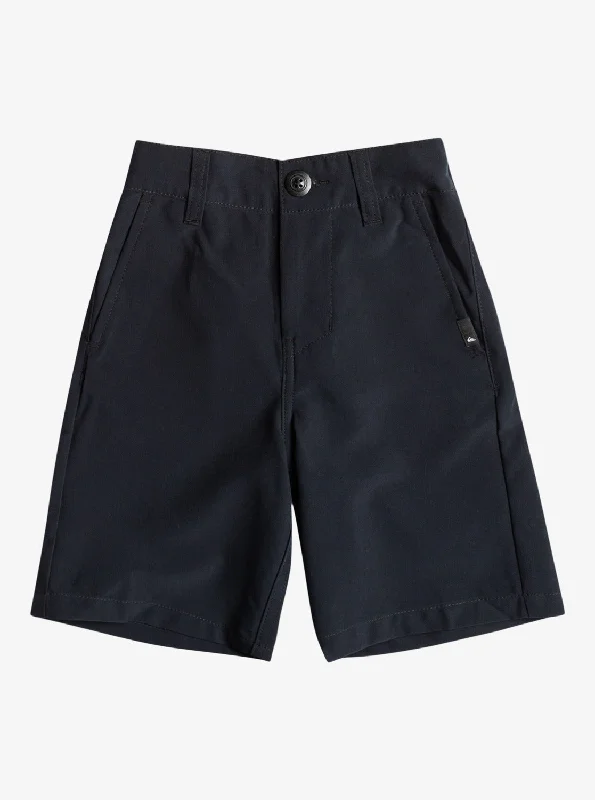 Boys 2-7 Union Amphibian 14" Hybrid Shorts - Black