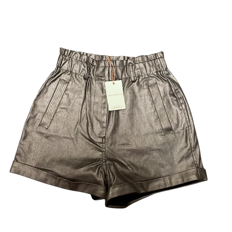 Shorts By Skies Are Blue In Bronze, Size:M