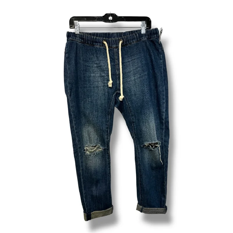 Jeans Relaxed/boyfriend By ONE TEASPOON  In Denim, Size: S