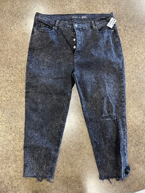 Jeans Straight By Old Navy In Black, Size:20