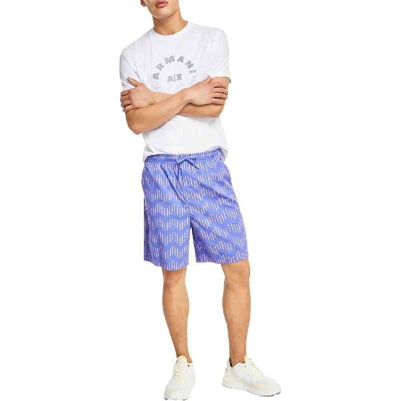 Mens Printed 7" Inseam Casual Shorts