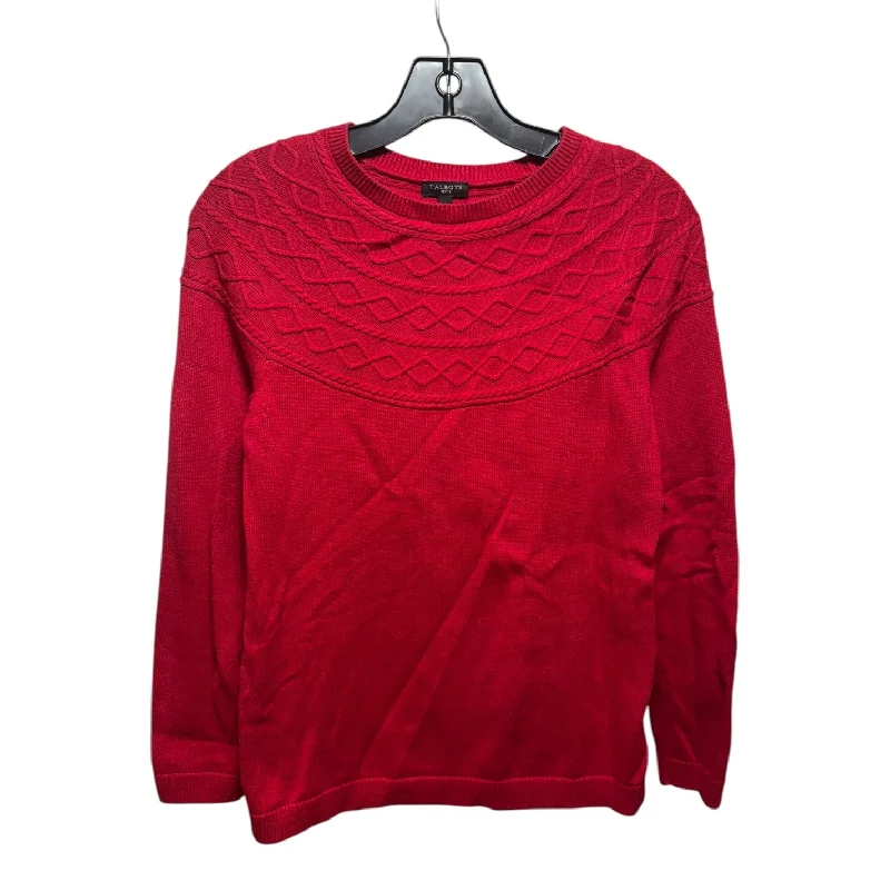 Sweater By Talbots In Red, Size: Sp