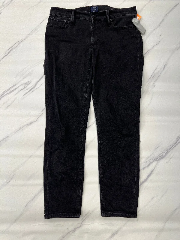 Jeans Skinny By J. Crew In Black, Size: 10