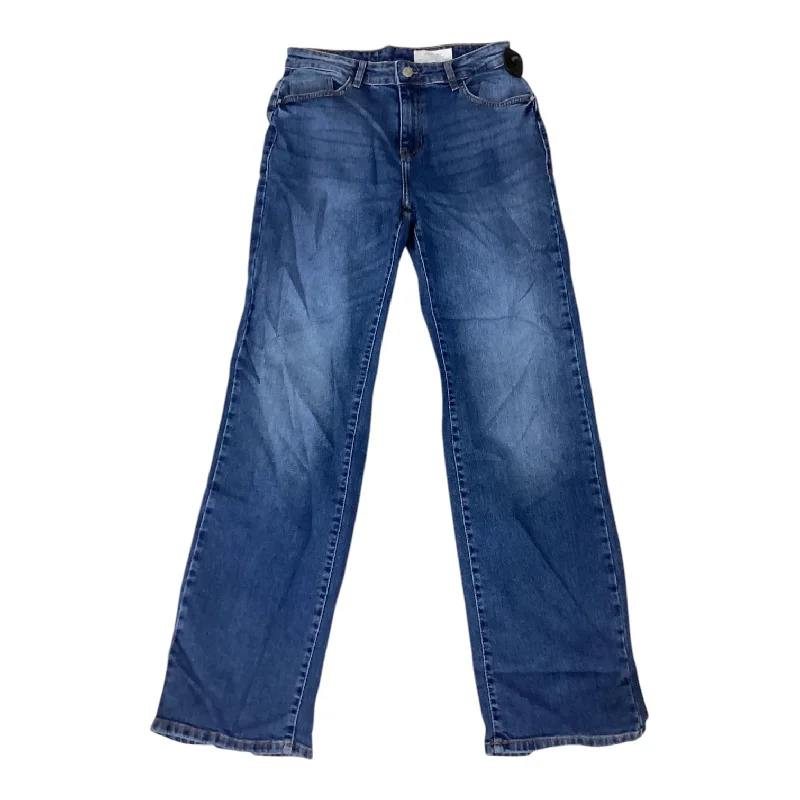 Jeans Straight By Clothes Mentor In Blue Denim, Size: 6