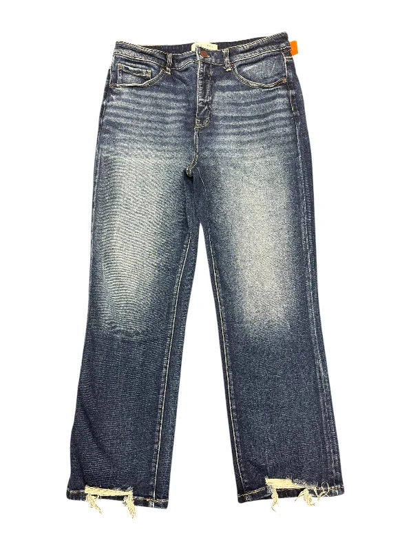 Jeans Straight By Bke In Blue Denim, Size: 16