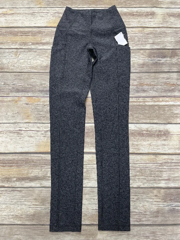 Athletic Leggings By The North Face In Grey, Size: Xs