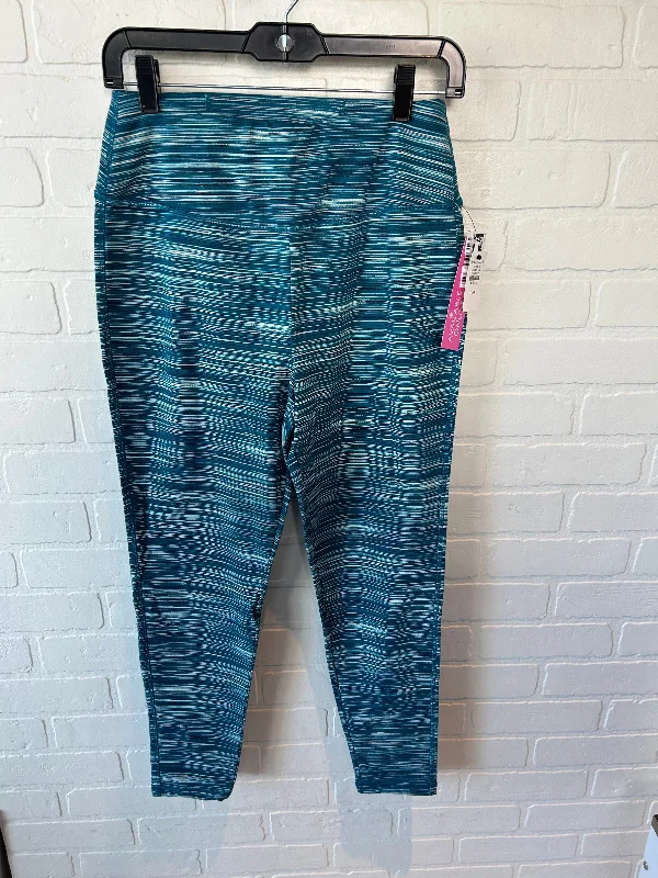 Athletic Leggings By Talbots In Teal, Size: 8