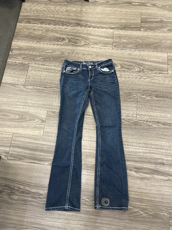 Jeans Flared By Clothes Mentor In Blue, Size: 8