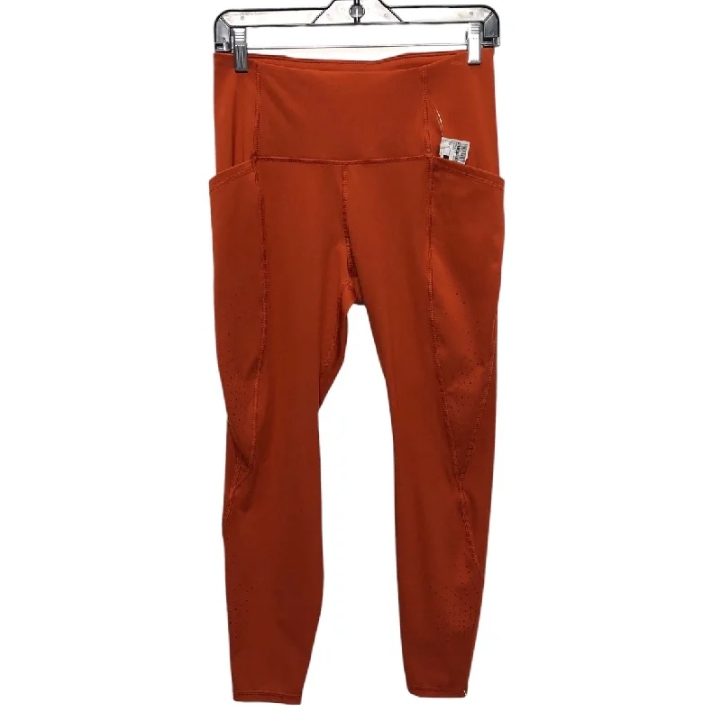 Athletic Leggings By All In Motion In Orange, Size: M