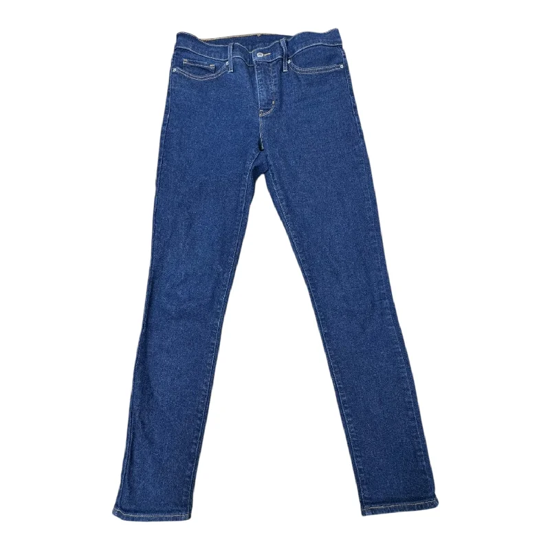 Jeans Skinny By Levis In Blue, Size:8