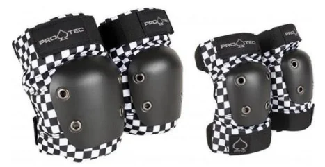 Pro Tec Street Knee & Elbow Pad Set Checker