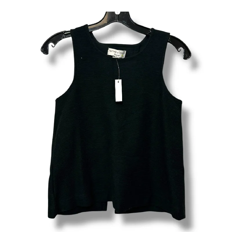 Top Sleeveless By Madewell In Black, Size: Xxs