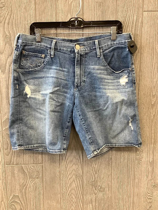 Shorts By True Religion In Blue, Size: 12