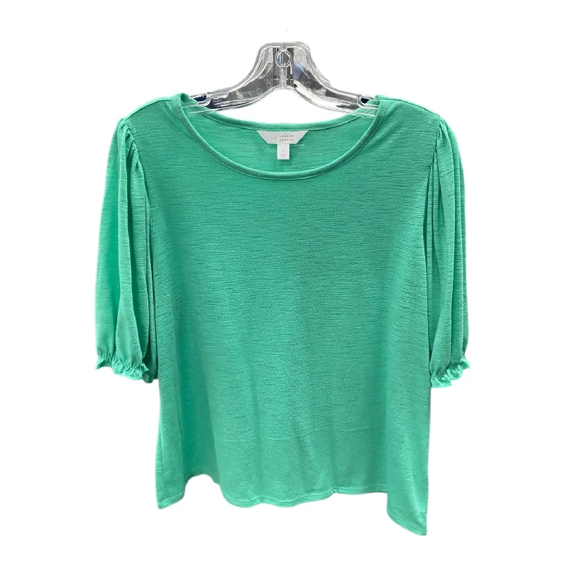 Top SS By Lc Lauren Conrad In Green, Size:L