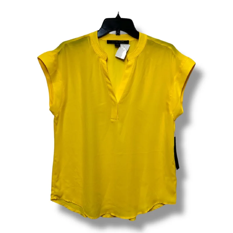 Top Ss By Cynthia Steffe In Yellow, Size:S