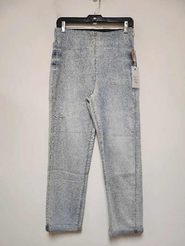 Jeans Straight By Risen In Blue Denim, Size: 8