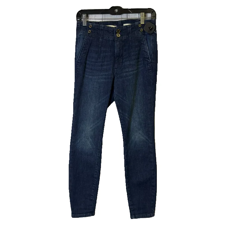 Jeans Skinny By Pilcro In Blue Denim, Size: 4