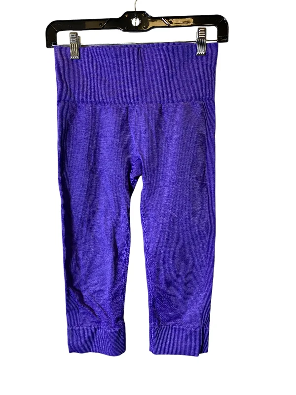 Athletic Leggings Capris By Lululemon In Purple, Size: S