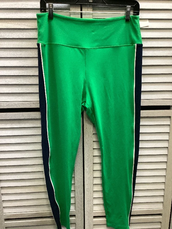 Athletic Leggings By Lou And Grey In Green, Size: L