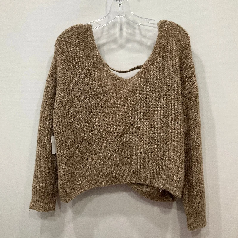 Sweater By Windsor In Brown, Size: M