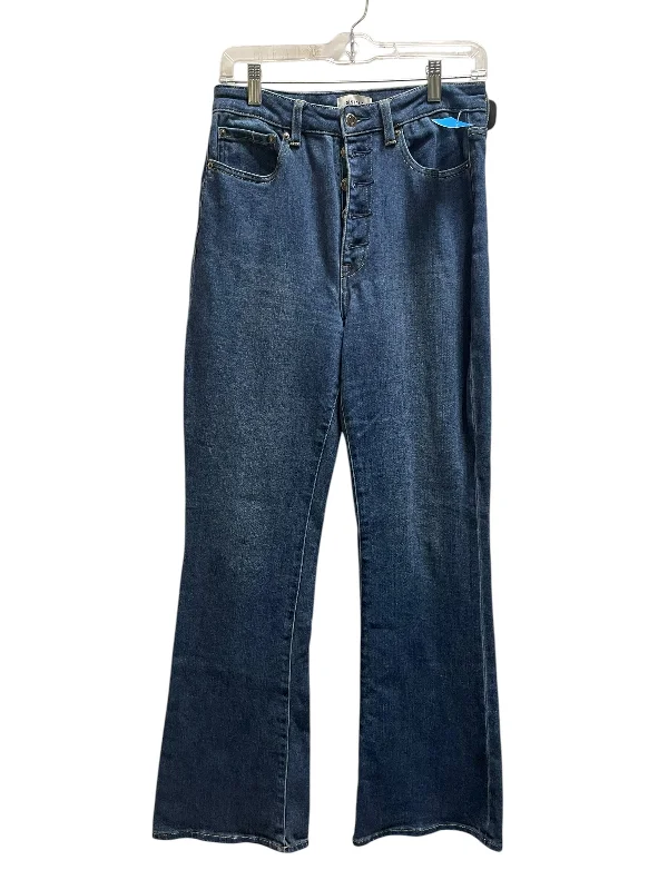 Jeans Boot Cut By Pistola In Blue Denim, Size: 8